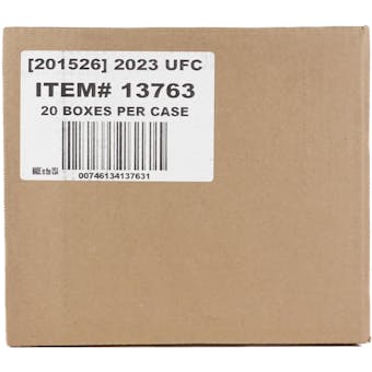2023 Panini Prizm UFC Under Card 20-Box Case