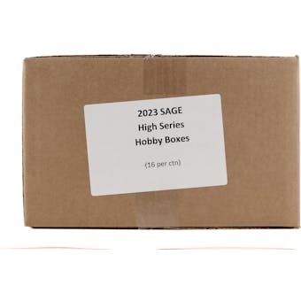 2023 Sage High Series Football Hobby 16-Box Case