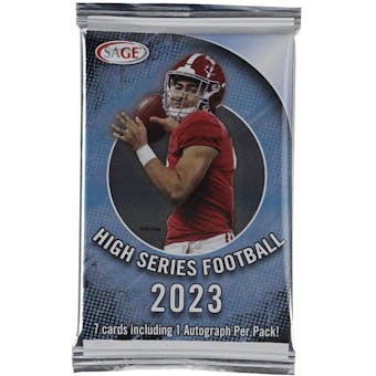 2023 Sage High Series Football Hobby Pack