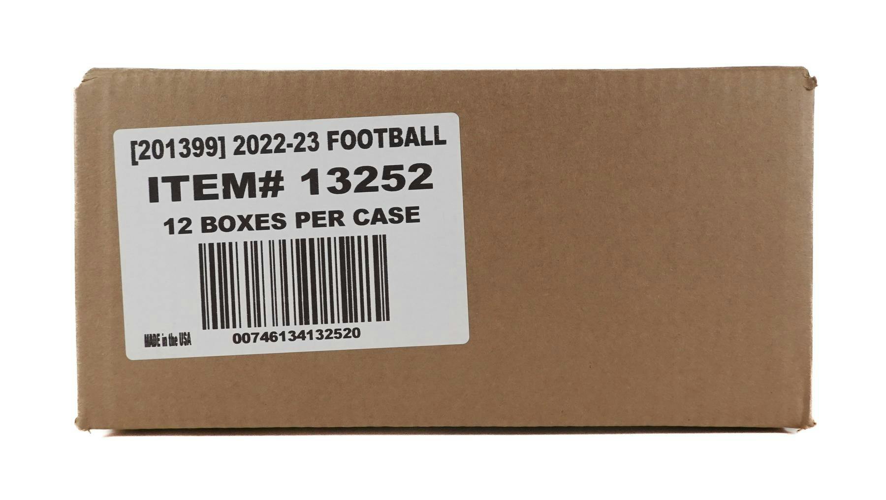 2022 Panini Select Draft Picks Football 6-Pack Blaster Box (Red