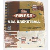1997/98 Topps Finest Series 1 Basketball Hobby Box (Slight Damage) (Reed Buy)