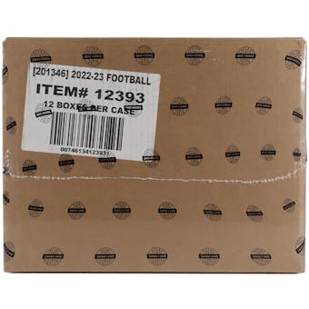2022 Panini Prizm Football Hobby 12-Box Case (Factory Fresh)