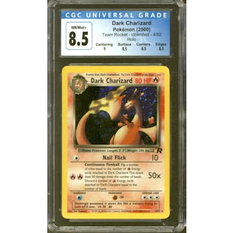 Pokemon Team Rocket Dark Charizard 4/82 CGC 8.5 *351