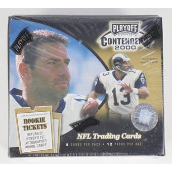2000 Playoff Contenders Football Hobby Box (Reed Buy)