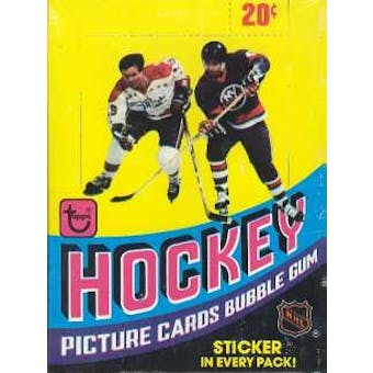 1978/79 Topps Hockey Wax Box