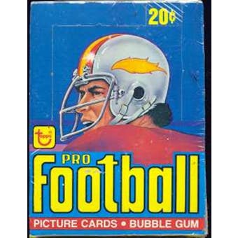1978 Topps Football Wax Box