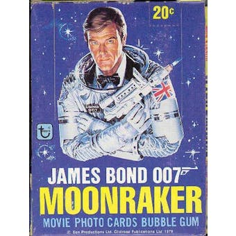 James Bond Moonraker Wax Box (1979 Topps)