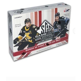 2021/22 Upper Deck SP Game Used CHL Edition Hockey Hobby Box