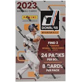 2023 Panini Donruss Baseball Hobby Box