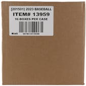 2023 Panini Donruss Baseball Hobby 16-Box Case