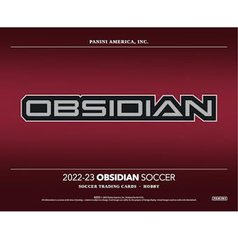 2022/23 Panini Obsidian Soccer Hobby Box (Presell)