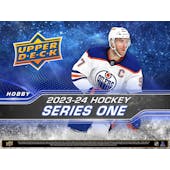 2023/24 Upper Deck Series 1 Hockey Hobby 12-Box Case (Presell)