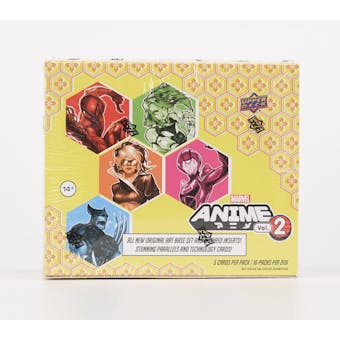 Marvel Anime Volume 2 Hobby Box (Upper Deck 2023)