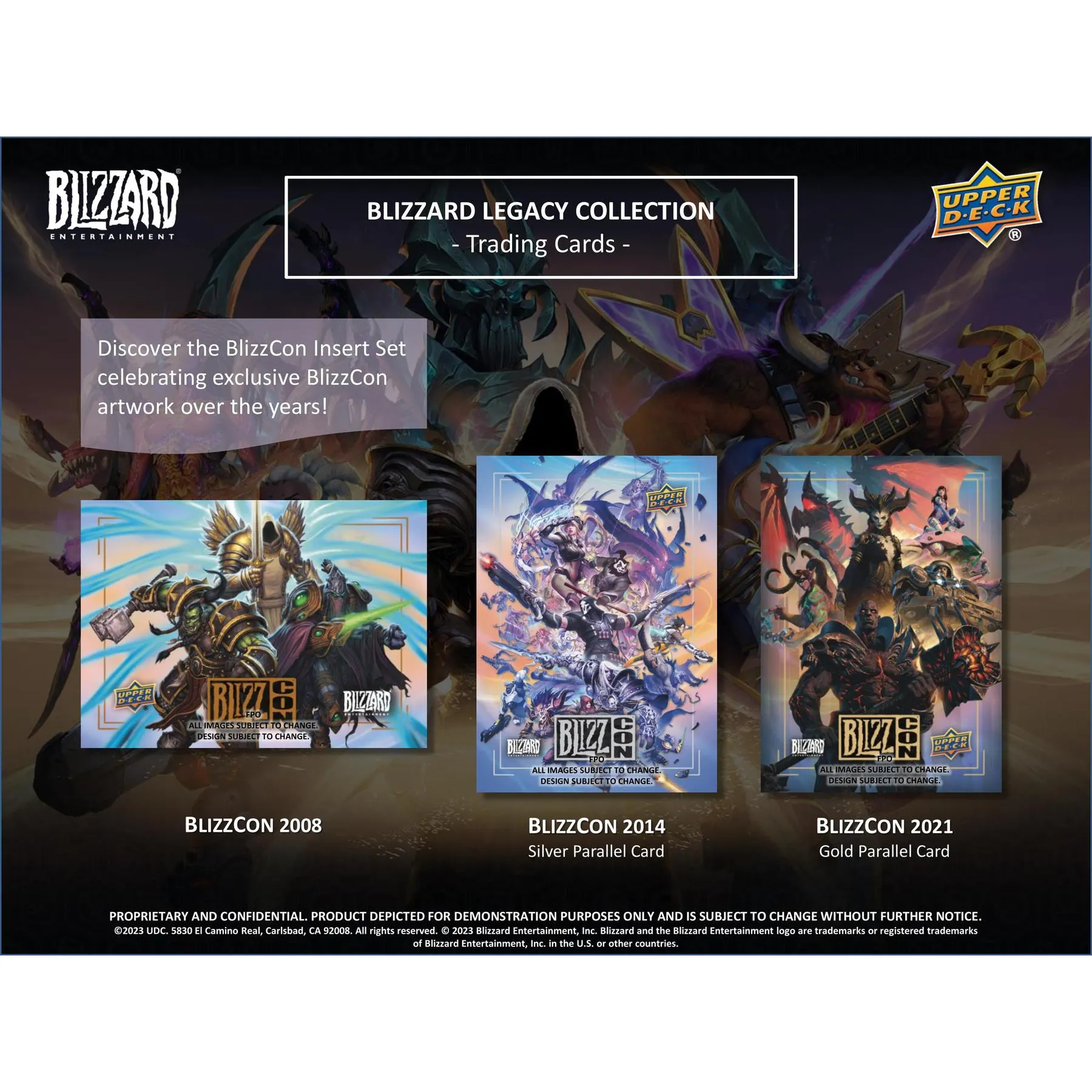 2023 Upper Deck Blizzard Entertainment Legacy Collection Hobby Box | DA Card World 2023 Upper Deck Blizzard Entertainment Legacy Collection Hobby Box | DA Card World