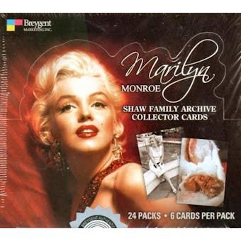 Marilyn Monroe Shaw Family Archives Hobby Box (2008 Breygent)