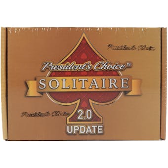 2023 President's Choice Solitaire 2.0 Update Hobby 10-Box Case - 10 Spot Random Box Break #1