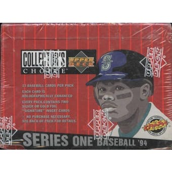 1994 Upper Deck Collector's Choice Series 1 Baseball Retail Box