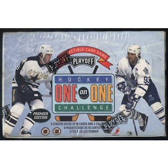 1995/96 Playoff One on One Hockey Starter Box