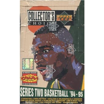 1994/95 Upper Deck Collector's Choice Series 2 Basketball Retail Box