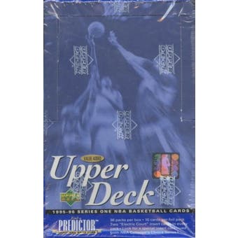 1995/96 Upper Deck Series 1 Basketball Value Added Box
