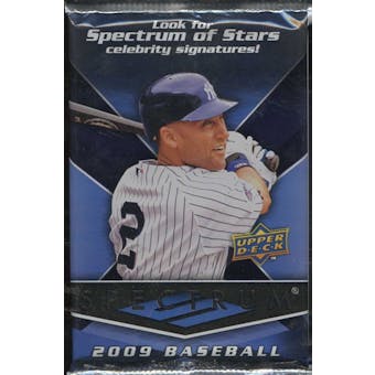 2009 Upper Deck Spectrum Baseball Hobby Pack