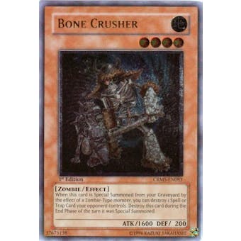 Yu-Gi-Oh Crimson Crisis Single Bone Crusher Ultimate Rare