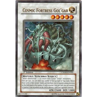 Yu-Gi-Oh Crimson Crisis Single Cosmic Fortress Gol'Gar Ultra Rare