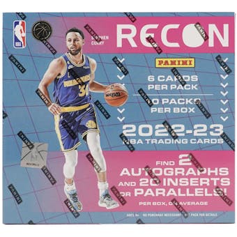 2022/23 Panini Recon Basketball Hobby 4-Box - DACW Live 6 Spot Random Division Break #4