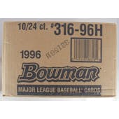 1996 Bowman Baseball Hobby Case (10 boxes) #316-96H (Reed Buy)