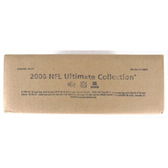 2006 Ultimate Collection Football Hobby Case (4 boxes) #50979 (Reed Buy)