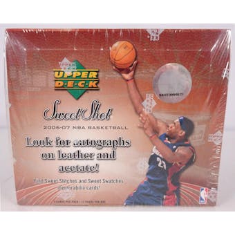2006/07 Sweet Shot Basketball Hobby Box (Reed Buy)