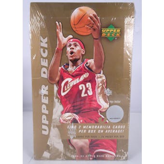 2004/05 Upper Deck Basketball Hobby Box (Reed Buy)