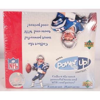 2004 Upper Deck Power Up Football Hobby Box (Reed Buy)