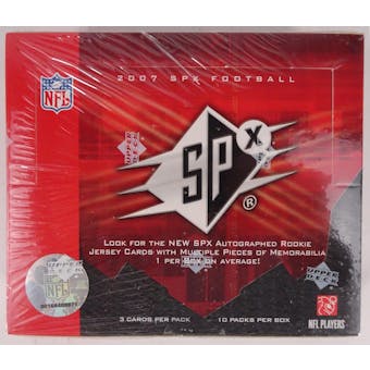 2007 SPx Football Hobby Box (Reed Buy)
