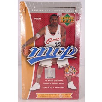 2003/04 Upper Deck MVP Basketball Hobby Box (Reed Buy)