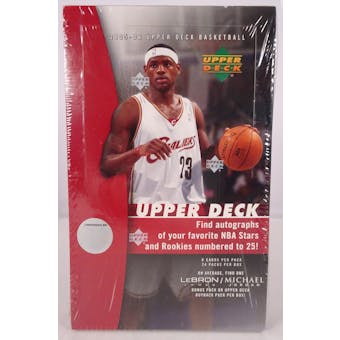 2005/06 Upper Deck Basketball Hobby Box (Reed Buy)