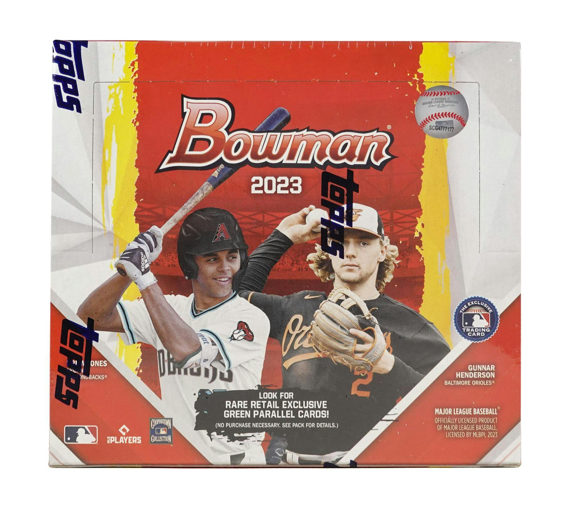 St. Louis Cardinals 2023 Bowman Series 10 Card Team Set made by Topps