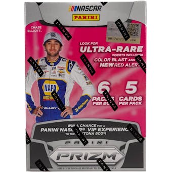 2022 Panini Prizm Racing 6-Pack Blaster Box (Purple and Yellow Hyper Prizms!)