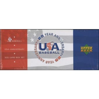 2004 Upper Deck USA Baseball 25th Anniversary Factory Set (Box)