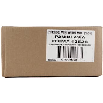 2022 Panini Select WWE Wrestling Asia Tmall 12-Box Case