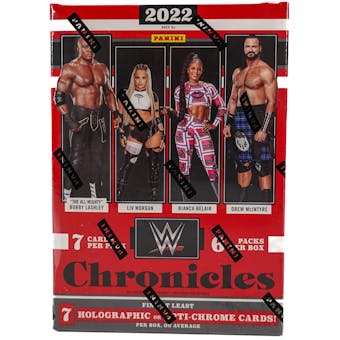 2022 Panini Chronicles WWE Wrestling 6-Pack Blaster Box