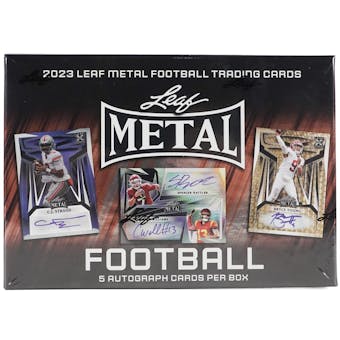 2023 Leaf Metal Football Hobby Box