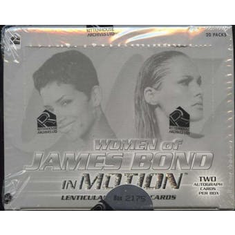 Women of James Bond in Motion Trading Cards Box (Rittenhouse 2003)