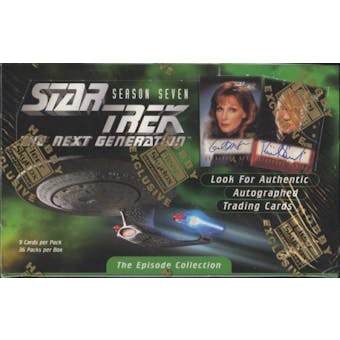 Star Trek: The Next Generation Season 7 Hobby Box (1999 Skybox)