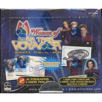 Star Trek Women of Voyager Trading Cards Box (Rittenhouse 2001)