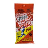 2019 Topps Heritage Baseball Jumbo Fat Pack (Cloth Sticker)