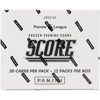 2022/23 Panini Score Premier League EPL Soccer Jumbo Value 12-Pack Box