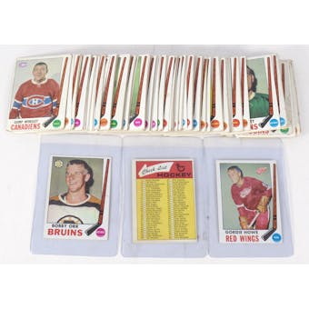 1968/69 Topps Hockey Complete Set (132) (G-VG) (Reed Buy)