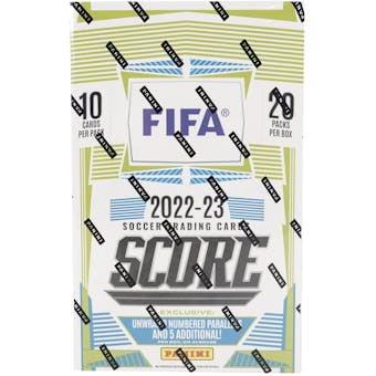 2022/23 Panini Score FIFA Soccer Retail 20-Pack Box