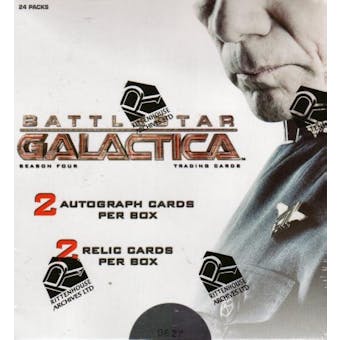 Battlestar Galactica Season 4 Trading Cards Box (Rittenhouse 2009)